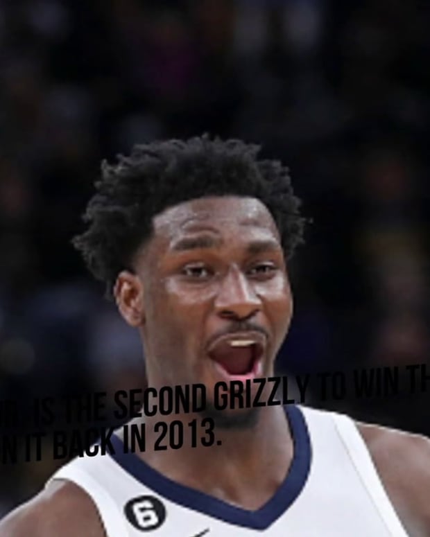 Grizzlies' Jaren Jackson Jr. named NBA's Defensive Player of the Year